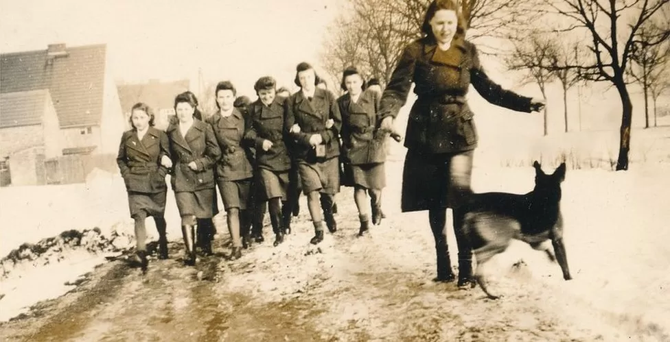 Female guards at Ravensbruck photo