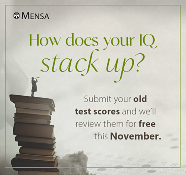How does your IQ stack up? -Mensa Testing