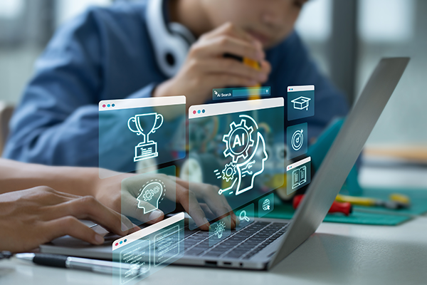 Image Raising Children with AI